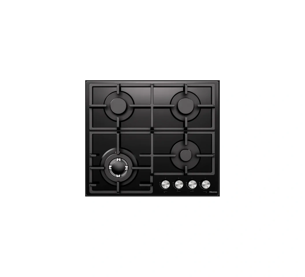 Urban-Appliances-Limited-807429 Hisense HHU60GAGB 60CM Built-in Gas Hob - Image 1