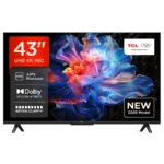 TCL 43-Inch V6D 4K HDR Google TV TCL 43-Inch V6D 4K HDR Google TV in Kenya Front View TCL 43-Inch V6D Google TV Display TCL V6D 43-Inch Smart TV with Google TV TCL 43-Inch 4K HDR Smart Television TCL V6D Ultra HD Google TV